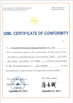 Китай Guangdong Kenwei Intellectualized Machinery Co., Ltd. Сертификаты